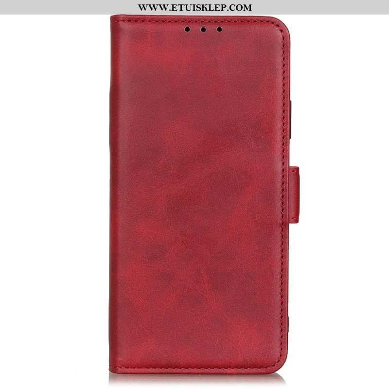 Etui Na Telefon do Xiaomi Redmi Note 12 4G Etui Folio Elegancka Dwoina Skórzana